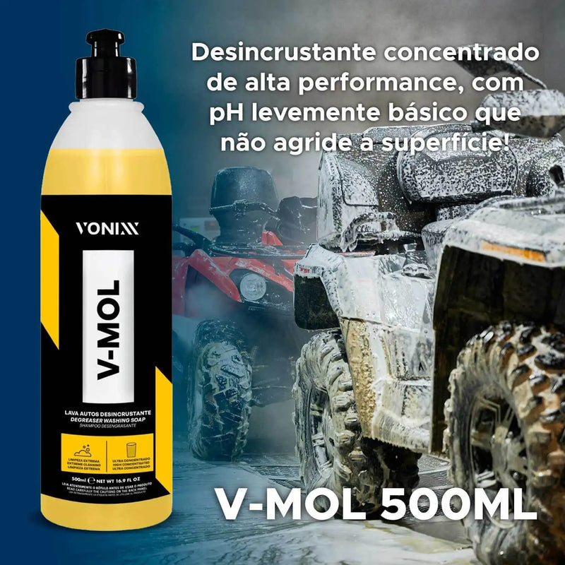 Produto Para Lavar Carro Moto Shampoo Vonixx V-mol 500ml