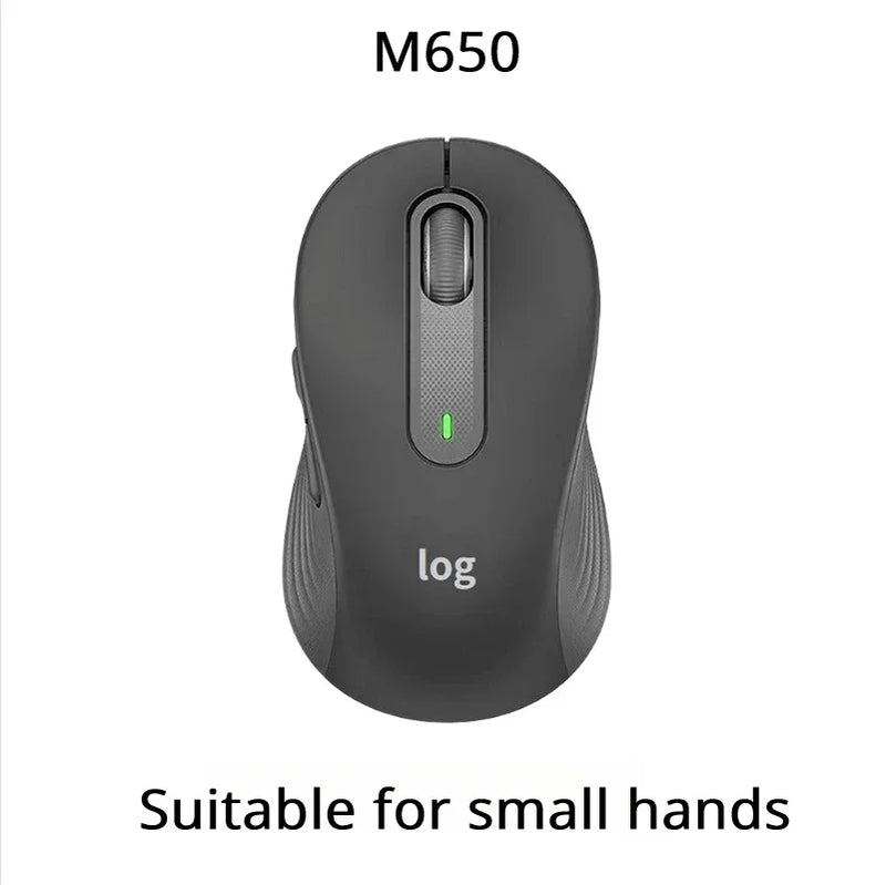 Logitech m650 m650l sem fio bluetooth  mouse escritório portátil sensor tecnologia avançada botões ópticos programáveis