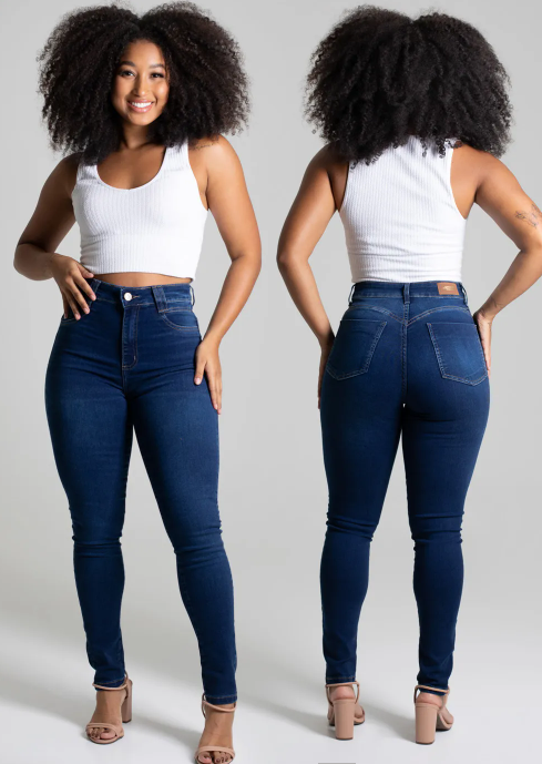 Calça Jeans Sawary Push Up -  Modelagem ajustada